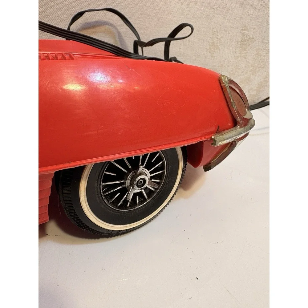 VINTAGE 1966 TOPPER TOYS- JOHNNY SPEED JAGUAR BATTERY REMOTE CONTROL 21